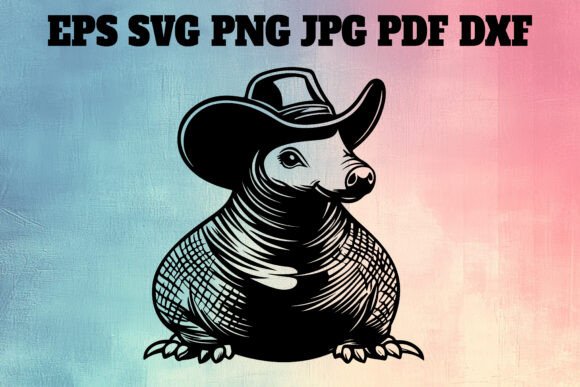 Armadillo in a Cowboy Hat Silhouette: A Designer’s Honest Take