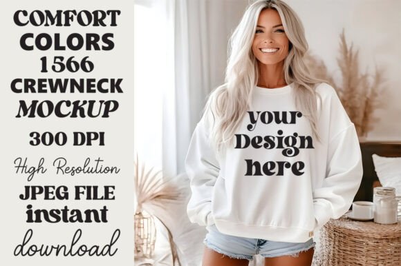 Comfort Colors 1566 Mockup White 17 Review for Real Embroidery Projects