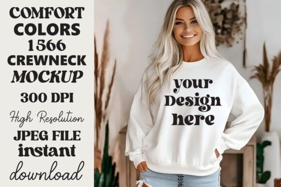 Comfort Colors 1566 Mockup White 36 Review for Real Embroidery Projects