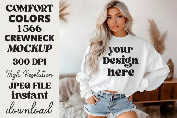 Comfort Colors 1566 Mockup White 40 Review for Real Projects