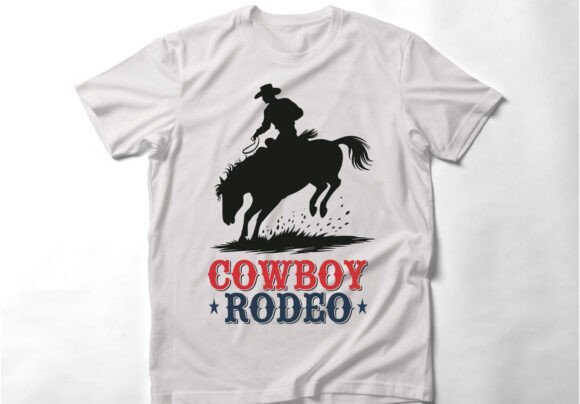 Cowboy Rodeo Funny T-shirt Design Review