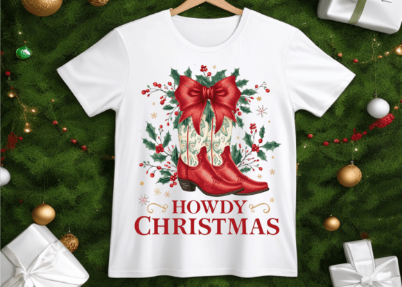 Howdy Christmas PNG, Western Cowgirl Embroidery Design Review