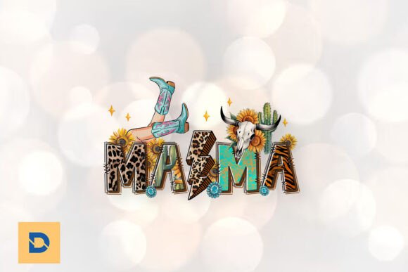 Mama Retro Western Sublimation PNG Review