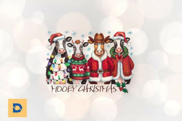 Mooey Christmas Cow Retro Western PNG: A Designer’s Honest Take