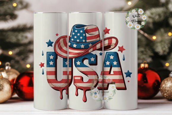 Patriotic USA Cowboy Hat Embroidery Design Review