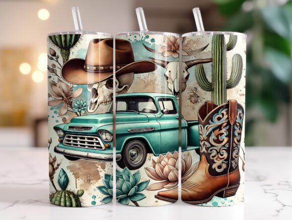 Western Cowboy Vintage Tumbler Wrap Review